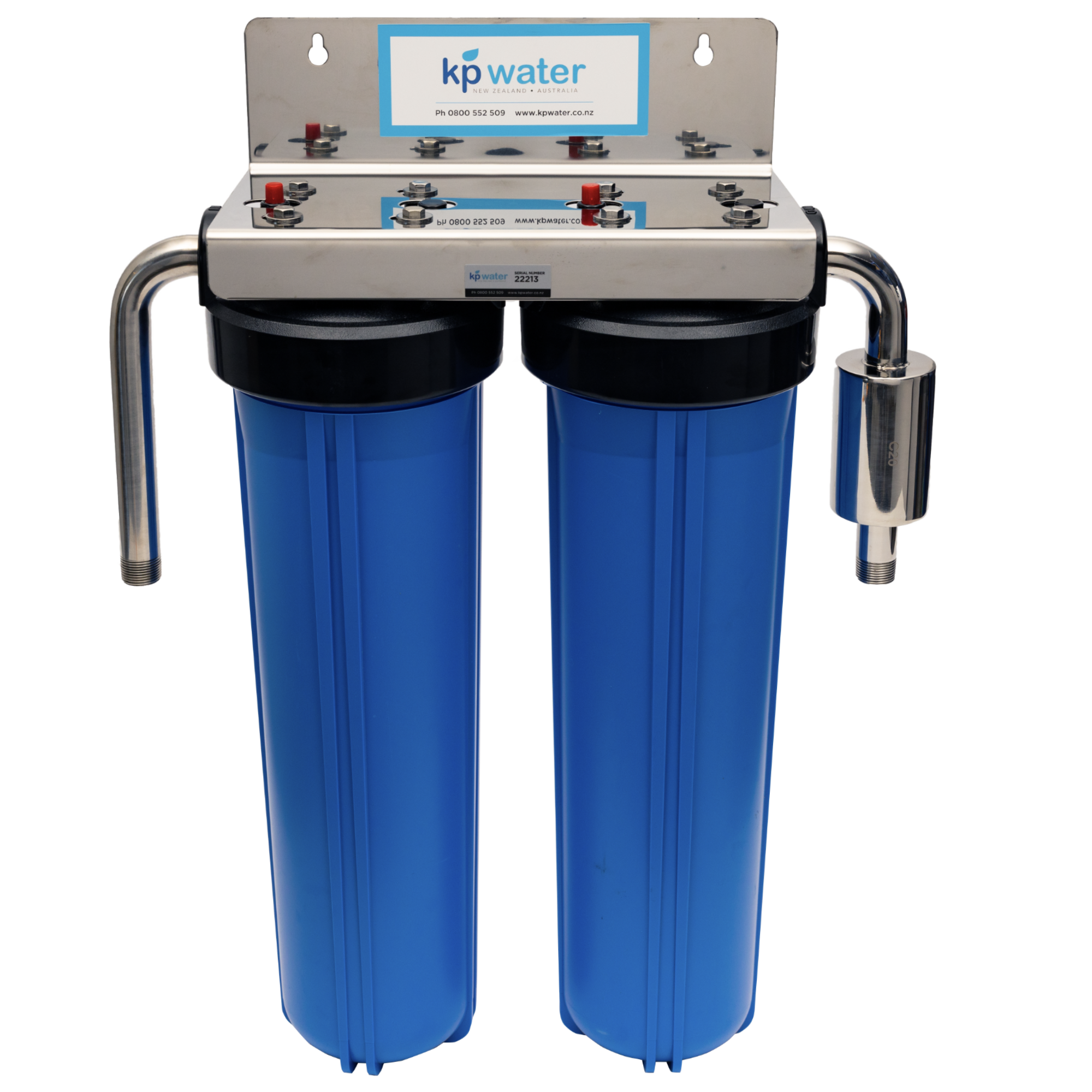 KP Water 20" Filtration System with Ioniser